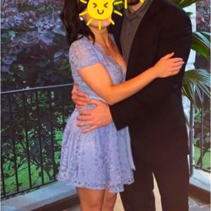 Baby Blue Lacey Dress